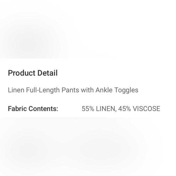 Love Tree Pink Linen blend Cargo Tie front Pants - Picture 7 of 10